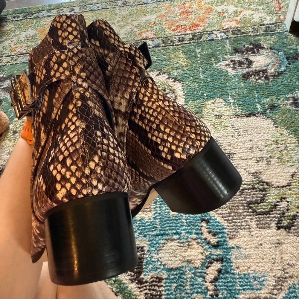 Michael Kors leather Snakeskin Ankle Boots - Picture 8 of 8